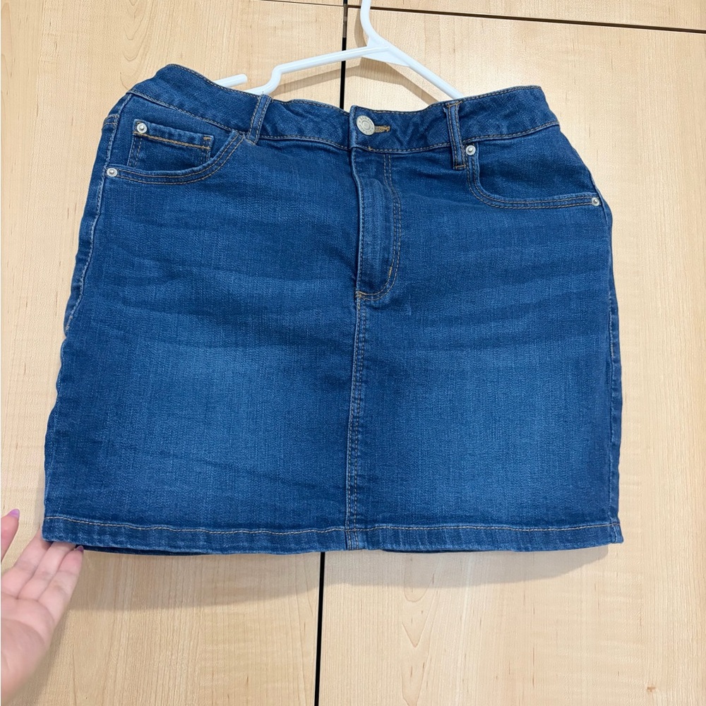 Garage Classic Blue Denim Mini Skirt - Casual Women's Skirt